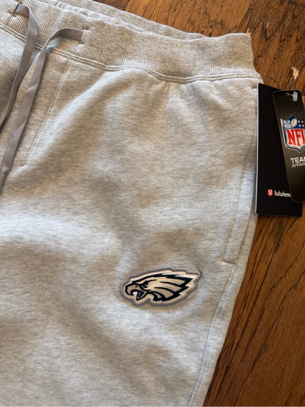 Lululemon x NFL Philadelphia Eagles Gray Jogger Bottoms NWT